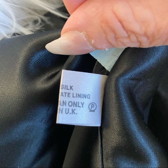 Favourbrook London Black Printed Silk Vest XL - Picture 11 of 11